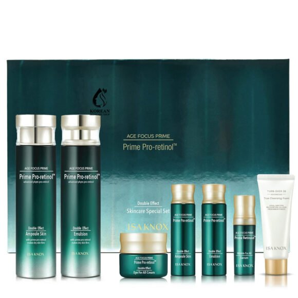 Isaknox Age Focus Prime Pro Retino Double Effect Skincare Special Set