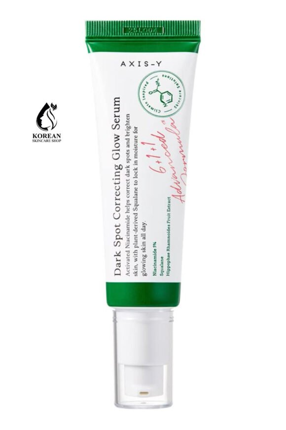 AXIS-Y Dark Spot Correcting Glow Serum – Niacinamide & Plant Extracts for Bright, Even Skin Tone (50ml)