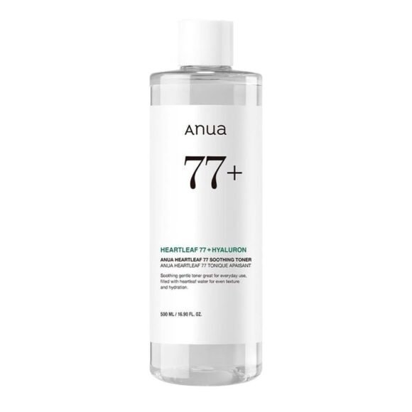 Anua Heartleaf 77+ Hyaluron Soothing Toner  – Calming & Hydrating Formula - Image 2
