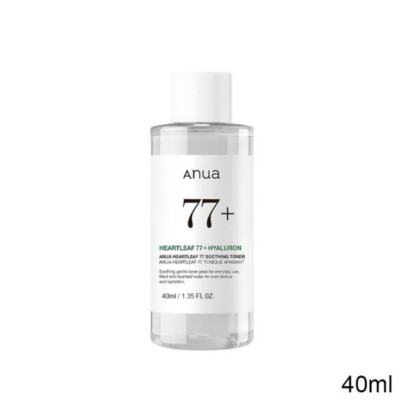 Anua Heartleaf 77+ Hyaluron Soothing Toner  – Calming & Hydrating Formula