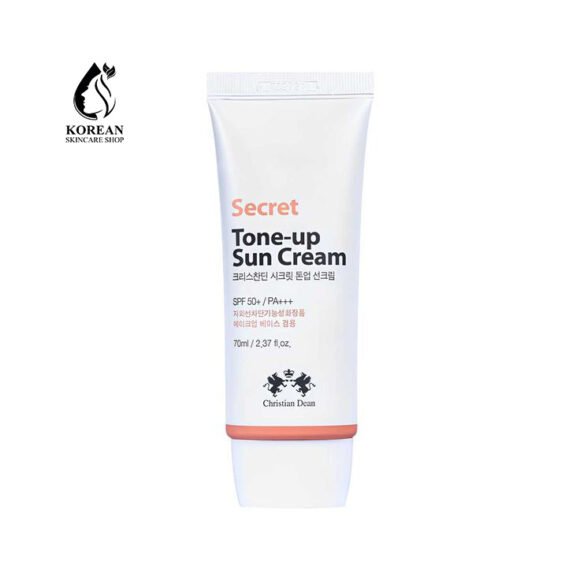 Christian Dean Secret Tone-Up Sun Cream SPF50+ PA+++ – Brightening & Protective Korean Sunscreen (70ml)