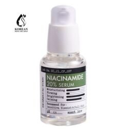 Dermafactory Niacinamide 20% Serum কালচে দাগ ও তেলাক্ত ভাব দূর করে পোর ছোট করে।”
