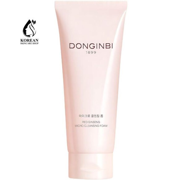 Donginbi Red Ginseng Micro Cleansing Foam – Revitalizing & Deep Cleansing Face Wash