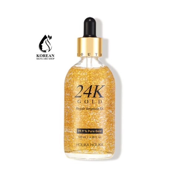 Holika Holika 24K Gold Ampoule – Radiance-Boosting & Firming Luxury Serum with Real Gold