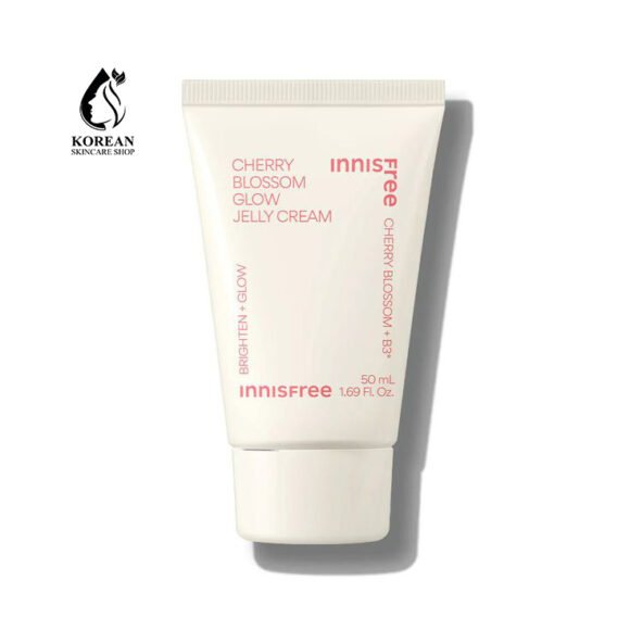 Innisfree Cherry Blossom Glow Jelly Cream 50ml – Brightening & Hydrating Gel Moisturizer