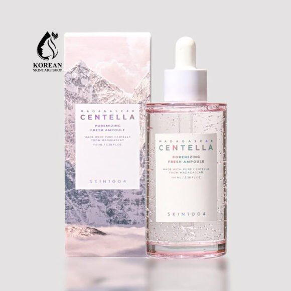 Skin1004 Madagascar Centella Poremizing Fresh Ampoule – Oil Control & Pore Tightening Serum for Sensitive Skin