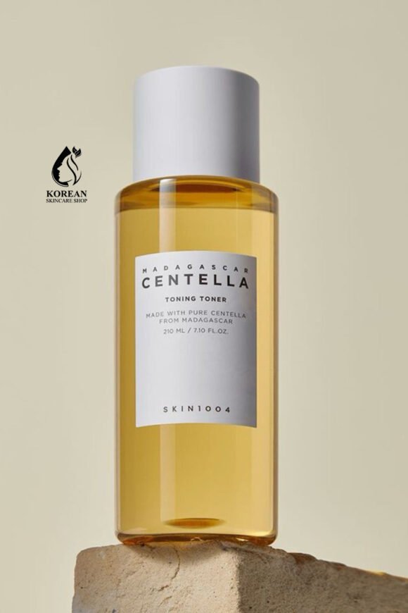 Skin1004 Madagascar Centella Toning Toner – 210ml | Exfoliating & Calming Toner for Sensitive, Textured Skin