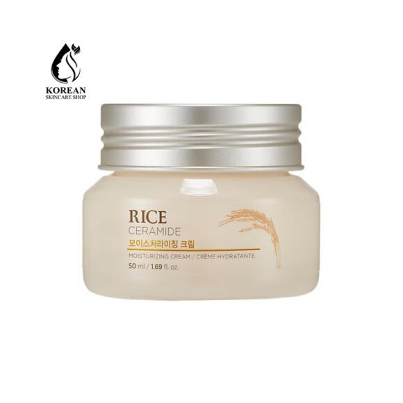 The Face Shop Rice Ceramide Moisturizing Cream – Deep Hydration & Nourishing Barrier Care