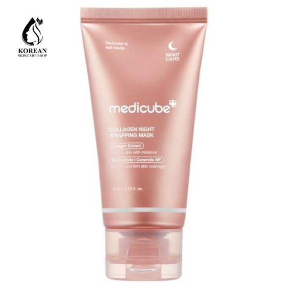 Medicube Collagen Night Wrapping Mask – Firming & Nourishing Overnight Sleeping Mask for Youthful, Glowing Skin (75ml)