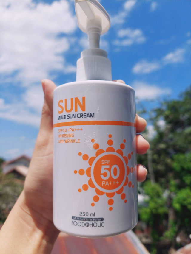Foodaholic sun multi sun cream 250ml