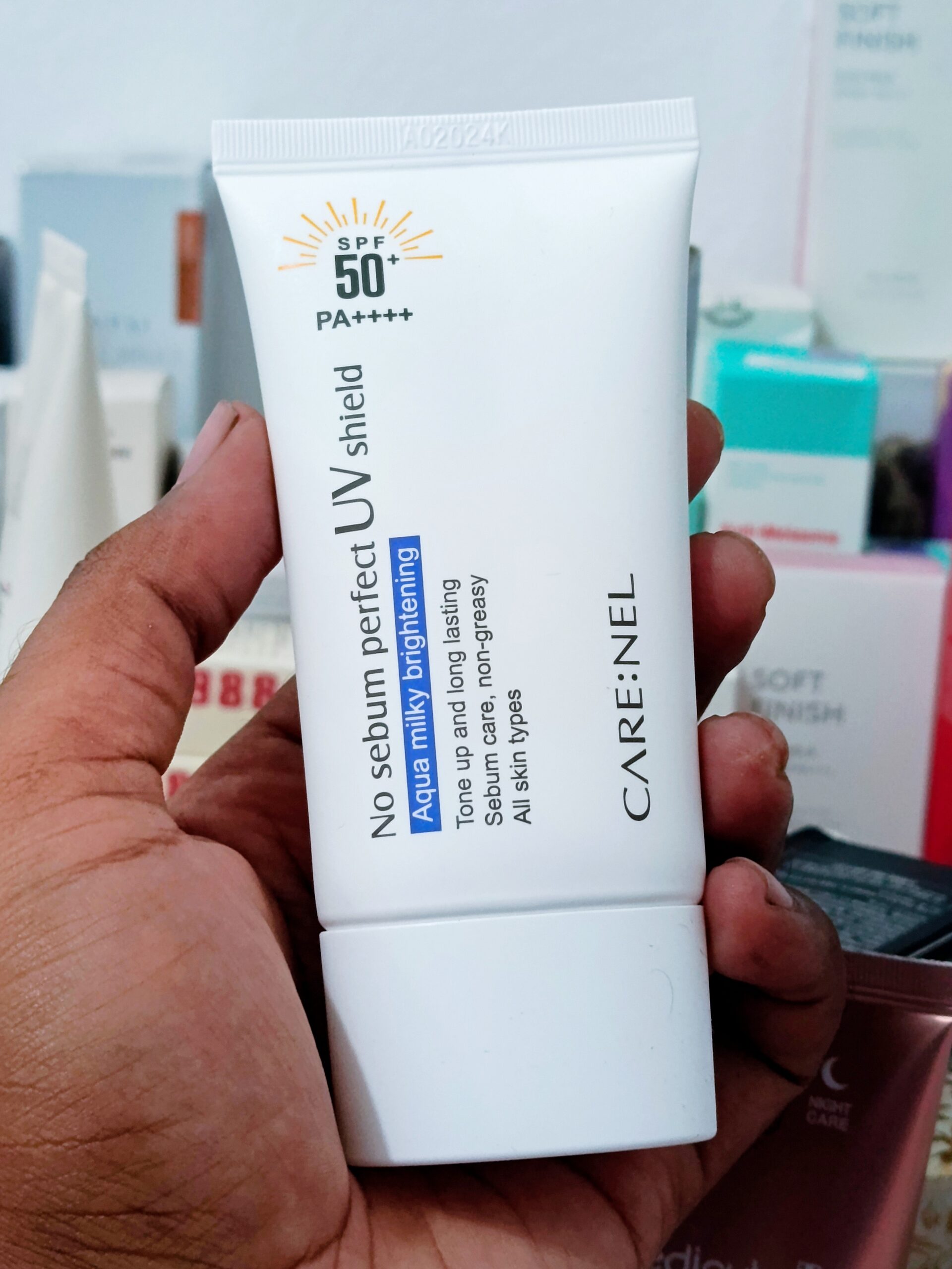 CareNel No Sebum Perfect UV Shield SPF50 PA 50ml