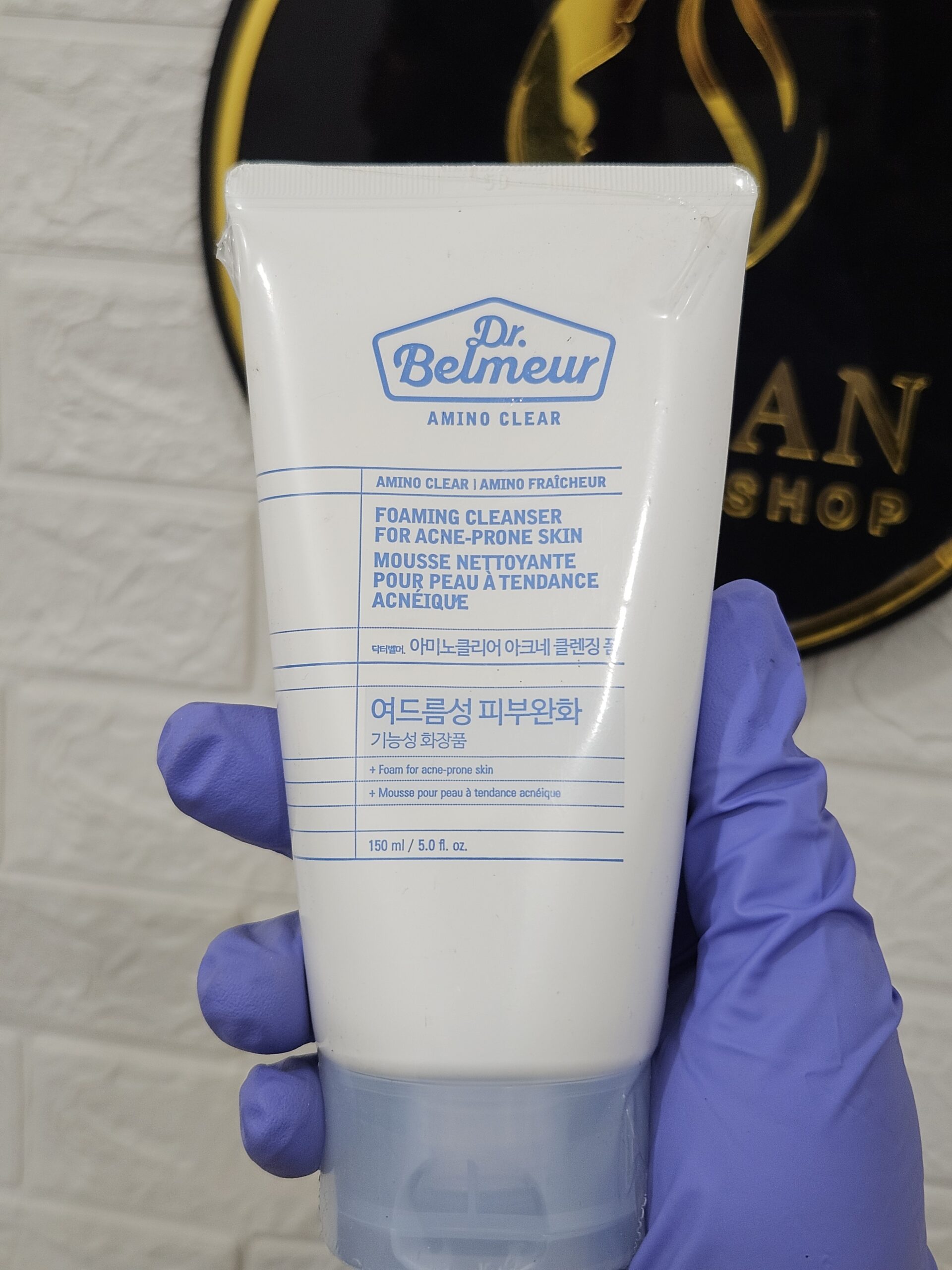 Dr. Belmeur Amino Clear Foaming Cleanser For Acne-Prone Skin 150ml