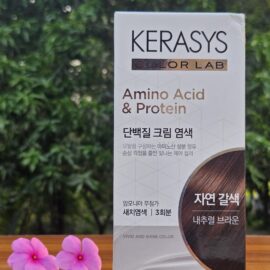 kerasys amino acid protein permanent hair color Natural Brown
